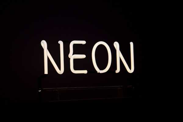 Neon (1965) by Joseph Kosuth