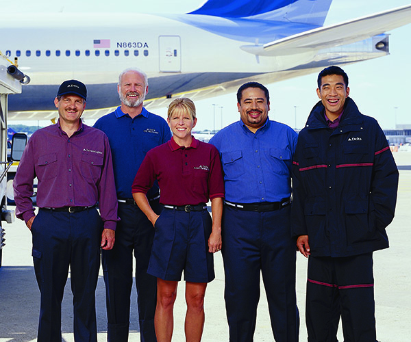 Below Wing Staff Uniforms, 2001
