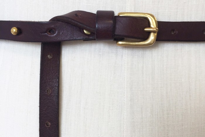 Melton Mowbray Leather Straps Made in England Aprons Uniform Design
